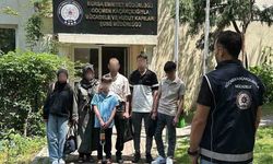 Bursa’da 7 kaçak göçmen yakalandı!