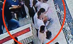 Düğün salonundaki saldırı güvenlik kameralarına yansıdı