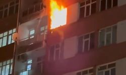 Elazığ’daki apartman yangını paniğe neden oldu