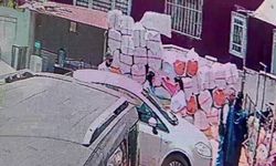 Hırsızlar önce aracı keşfetti sonra altınları çaldı