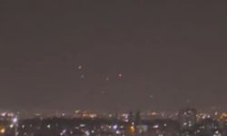 İran’ın İsrail’e attığı füzeler gece boyunca Gaziantep’ten görüldü