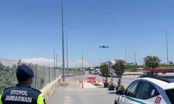 Jandarmadan bayram öncesi dronlu denetim