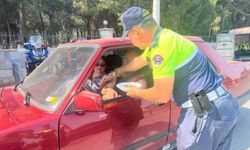 Jandarmadan ’şekerli’ trafik denetimi