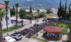 Kaş’ta motosikletlere yönelik huzur ve güven uygulamasında 145 araç trafikten men edildi
