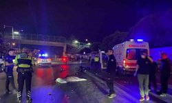 Kocaeli’de feci kaza: Tır, motosiklet sürücüsünü ezdi