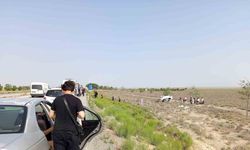 Konya’da otomobil devrildi: 4 yaralı
