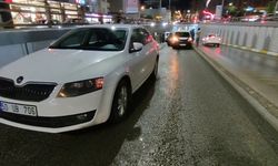 Köprülü kavşakta zincirleme trafik kazası