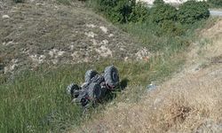 Malatya’da traktör şarampole yuvarlandı: 1 ölü