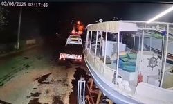 Marmaris açıklarındaki 5.8’lik deprem güvenlik kameralarına böyle yansıdı