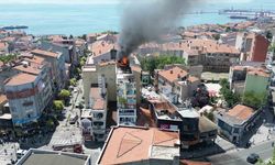 Pastane yangını asansör panosundan çıkmış