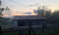 Sevgilisiyle kaldığı evi yaktı, kaçarken kaza yaptı
