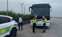 Bursa'da yolcu otobüslerine denetim