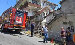 Zonguldak’ın Ereğli ilçesinde çıkan yangın korkuttu
