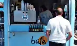 Başkan Dalgıç direksiyona geçti! Büfe Mudanya Tirilye'de
