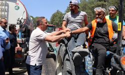 A Parti Genel Başkanı Ağıralioğlu'ndan yangın bölgesine ziyaret