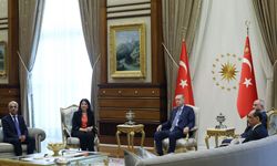 Cumhurbaşkanı Erdoğan, DEM heyetini kabul etti