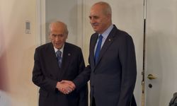 Devlet Bahçeli, TBMM Başkanı Kurtulmuş ile görüştü