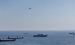 AKINCI TİHA ve TCG Anadolu fuar öncesi görüntülendi