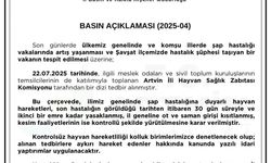 Artvin’de şap hastalığına karşı hayvan hareketleri 30 gün yasaklandı