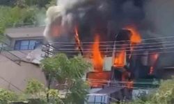 Bursa Tahtalı Mahallesi'nde korkutan yangın