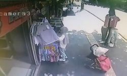 Dikkatsiz annenin unutkanlığı faciayla sonuçlanıyordu: O anlar kamerada