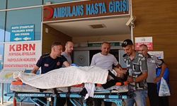 Bursa'da akıma kapıldı! 5 metre yükseklikten düştü