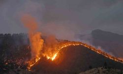 Kahramanmaraş’ta orman yangınına müdahale sürüyor
