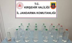 Kırşehir’de kaçak alkol operasyonu