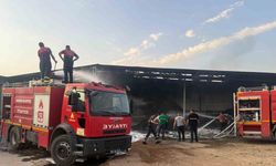 Kırşehir’de Petlas fabrikasında yangın