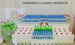 Samsun’da etil alkol, uyuşturucu ve mermi ele geçirildi