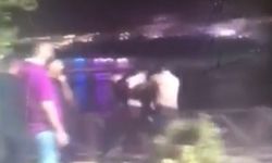 Şırnak’ta mahalle bekçileri ile bir grubun yumruklu kavgası kamerada