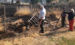 Tunceli’de otluk alanda çıkan yangın ekiplerin müdahalesiyle söndürüldü
