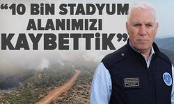 Başkan Bozbey: Harmancık'ta 10 bin stadyum alanı kaybettik