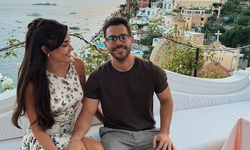 Hakan Sabancı ve Hande Erçel tatilde İtalya'da tatilde