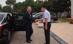 Vali Ayyıldız'dan, İl Jandarma Komutanlığına ziyaret