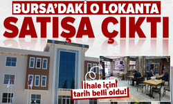 İznik Belediyesi lokantayı satışa çıkardı!