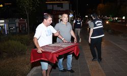 Nilüfer’de seyyar satıcı operasyonu