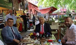 TESK Genel Başkanı Palandöken'den Fidan Han ziyareti: Enflasyon esnafı perişan ediyor