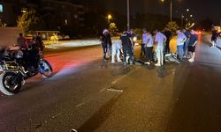 Mustafakemalpaşa’da motosikletler çarpıştı: 1 Yaralı
