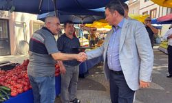 Başkan Aydın, esnaf ve vatandaşla buluştu