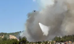 Bursa İtfaiyesi'nden Çanakkale'deki yangına destek!