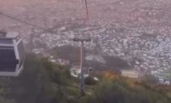 Bursa'da depreme teleferikte yakalandılar