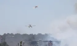 Çanakkale'ye havadan ve karadan müdahale sürüyor