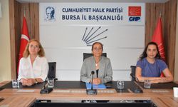 CHP Bursa İl Kadın Kolları'ndan kadın cinayetlerine tepki