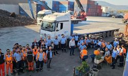 Bursa'da Roda Limanı'nda iş bırakma eylemi sürüyor