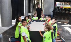 Osmangazi’de çocuklar arkeolojiyi deneyimleyek öğreniyor