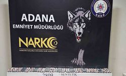 Adana’da 16 yaşındaki şüpheli 2 bin 809 adet uyuşturucu hapla yakalandı