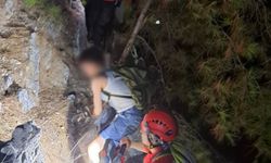 Alanya Kalesi’nde doğa fotoğrafı çekmek isterken mahsur kaldılar