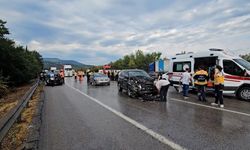 Anadolu Otoyolu’nda 10 araçlı zincirleme kaza: 10 yaralı