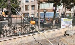 Ankara’da elektrik akımına kapılan belediye işçisi hastaneye kaldırıldı